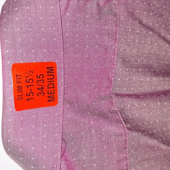 ⭐️ New Calvin Klein men's slim fit M button-up long-sleeved shirt. - Picture 6 of 7